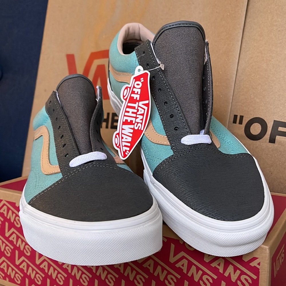 Vans Old Skool Textured Suede Pewter/A WMNS sneakers - Picture 8 of 16